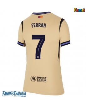 Barcelona Ferran Torres #7 Tricou Fotbal Replică 2025-26 Femei Deplasare